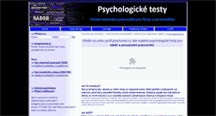 Desktop Screenshot of profi.psychonet.cz